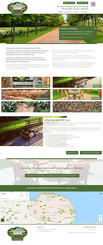 brickweavepavingandlandscaping screenshot
