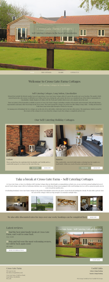 crossgatefarm.co.uk screenshot
