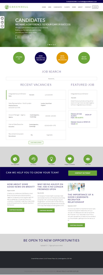 greenhilltalent.co.uk screenshot
