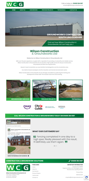 wilsongroundworks screenshot